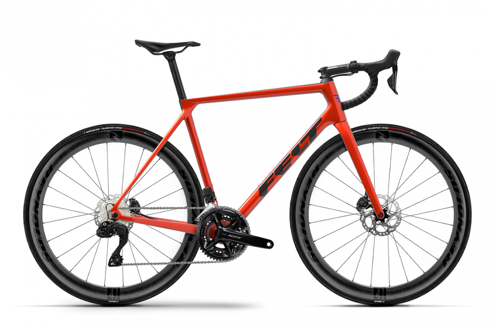 Велосипед FELT FR ADVANCED Fast Orange SHIMANO 105 Di2 12S REYNOLDS AR41 DB (2024)