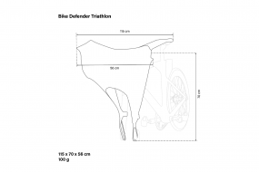 Чехол SCICON BIKE DEFENDER - TRIATHLON