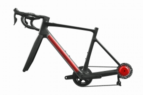 Велосипед SCOTT ADDICT ERIDE 10 (чёрный) SHIMANO ULTEGRA DI2 11s SYNCROS CAPITAL 1.0 40E DISC (2021)